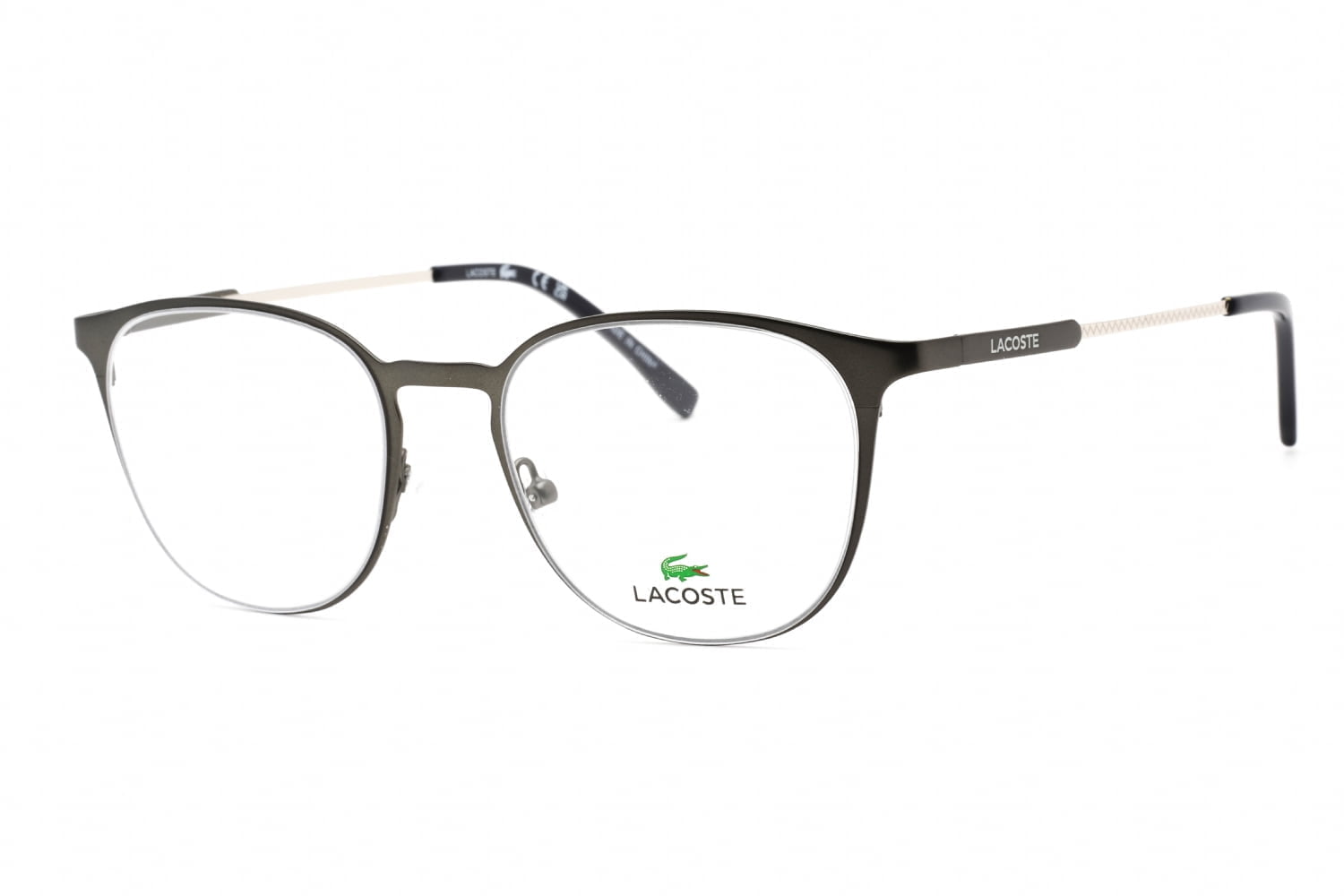 Eyeglasses-Lacoste-L2288-MATTE-DARK-GREY-Clear-demo-lens-1-1.jpg LACOSTE L2288 021 - Image 1
