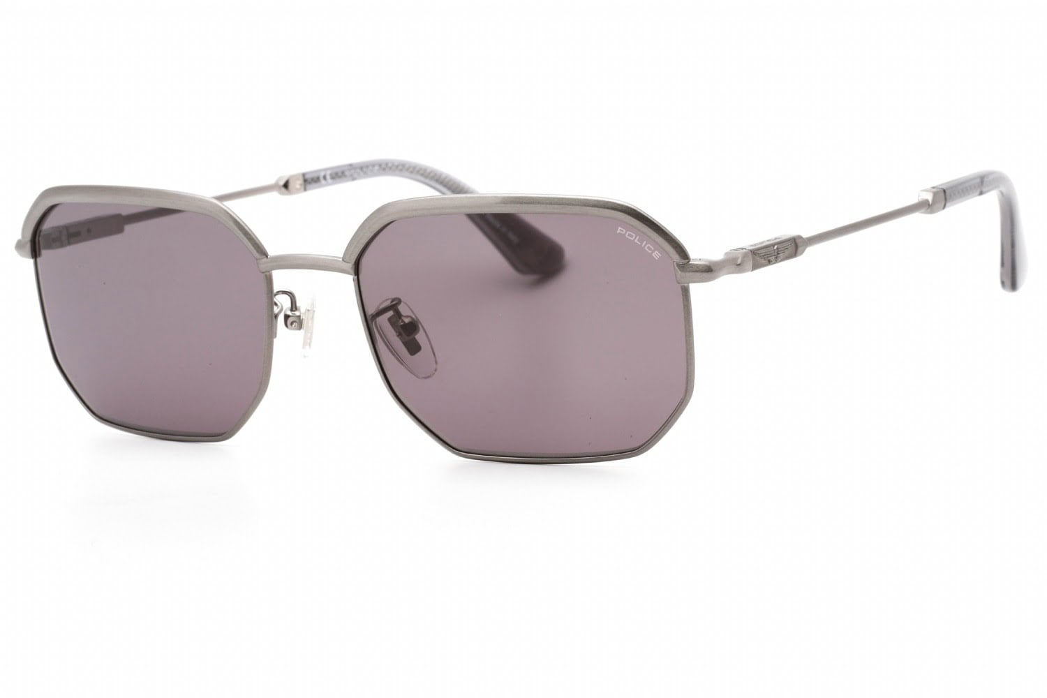 Sunglasses-Police-SPLF73M-Total-Shiny-Satin-Ruthenium-1.jpg POLICE SPLF73M 0A21 - Image 1